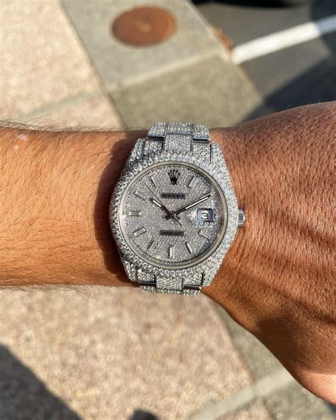 diamond source bust down rolex.